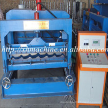 Couleur acier panneau tuile Glaze Roll machines de formage